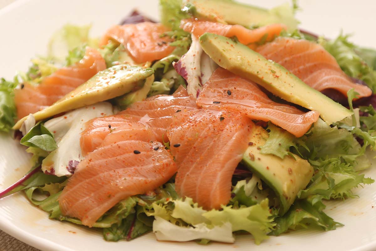 E11.Salade de saumon avocat